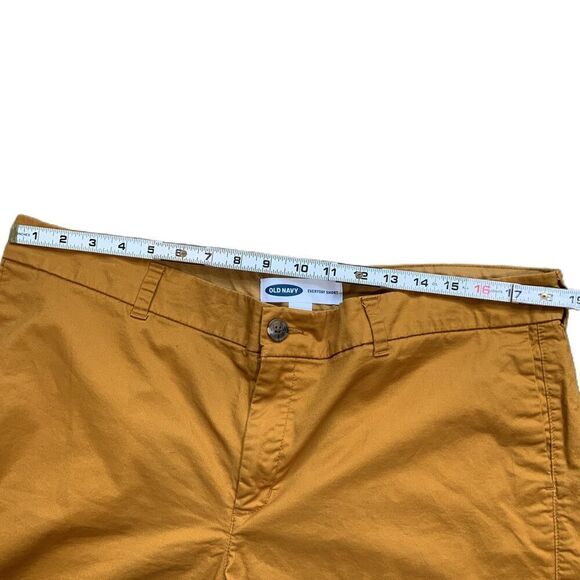 Old Navy Tapenade Button Closure Belt Loops Casual Preppy Academia Shorts Sz 16 - Picture 7 of 14